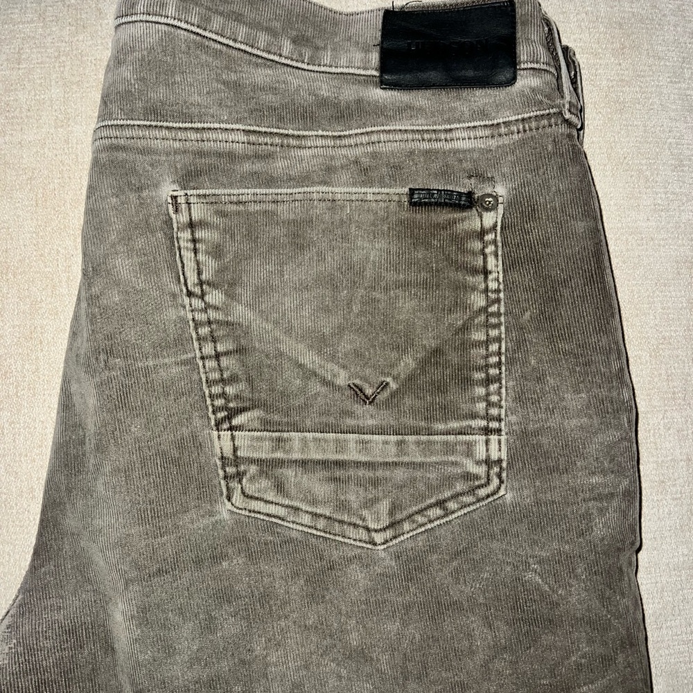 Hudson Men’s Corduroy Green Pants